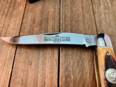 Queen Cutlery Muskrat #66 Gorgeous Stag D2 Blade 1 of 33