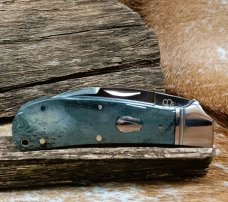 NIB RoseCraft Blades Clinch River Swayback RCT005 Smoky Gray Bone Wharncliffe