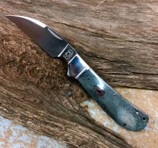 NIB RoseCraft Blades Clinch River Swayback RCT005 Smoky Gray Bone Wharncliffe