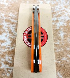 NIB RoseCraft Blades Clinch River Swayback RCT005 Bourbon Bone Knife Wharncliffe