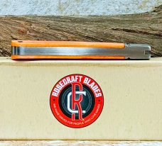 NIB RoseCraft Blades Clinch River Swayback RCT005 Bourbon Bone Knife Wharncliffe