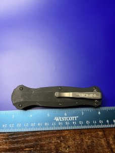 Benchmade Infidel D/E Dagger OTF Automatic Knife  3300BK