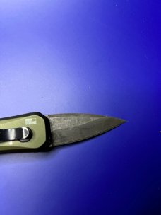 Kershaw Launch 4 CA Legal Automatic Knife OD Green (1.9" Damascus) BHQ Exclusive