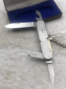 Vintage Browning Stainless Steel Multi-tool / Gentleman's Pocket Knife Still In Factory Box