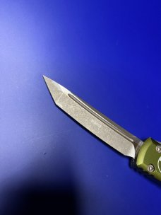 Microtech Ultratech T/E OTF Automatic Knife OD Green CC (3.4" Bronze SW)