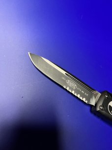 Microtech UTX-85 S/E OTF Automatic Knife Black 
