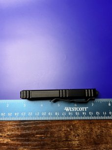 Microtech UTX-85 S/E OTF Automatic Knife Black 