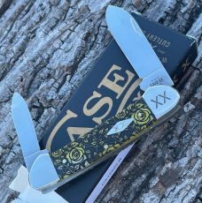 CASE XX ** SFO 2023 YELLOW ROSES BONE DIAMOND SHIELD CANOE