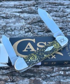 CASE XX ** SFO 2023 YELLOW ROSES BONE DIAMOND SHIELD CANOE