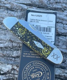 CASE XX ** SFO 2023 YELLOW ROSES BONE DIAMOND SHIELD CANOE
