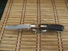 SCHRADE OLD TIMER 96OT BEARHEAD TRAPPER VINTAGE U.S.A. HIGH CARBON STEEL BLADES POCKET KNIFE & TOOLS