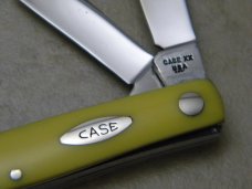 Case XX USA 3 Dot 1977 33044 Yellow Bird's Eye Stockman Knife