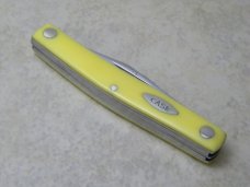 Case XX USA 3 Dot 1977 33044 Yellow Bird's Eye Stockman Knife