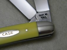 Case XX USA 4 Dot 1976 Yellow 3347HP Stockman Knife