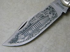 Schrade USA Stag 275 NKCA 1980 Museum Founders Clasp Knife