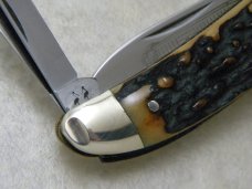 Robt. Klaas Germany Stag 1980 NKCA Museum Founders Reverse Gunstock Knife
