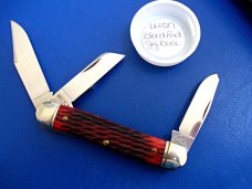 Great Eastern GEC Northfield 661317 Calf Roper Blood Red Jig Bone Mint in Tube