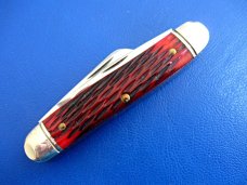 Great Eastern GEC Northfield 661317 Calf Roper Blood Red Jig Bone Mint in Tube