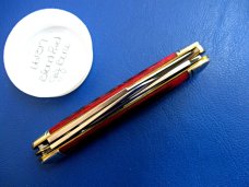 Great Eastern GEC Northfield 661317 Calf Roper Blood Red Jig Bone Mint in Tube