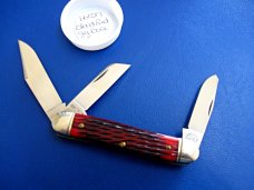 Great Eastern GEC Northfield 661317 Calf Roper Blood Red Jig Bone Mint in Tube