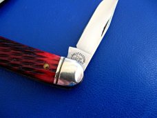 Great Eastern GEC Northfield 661317 Calf Roper Blood Red Jig Bone Mint in Tube