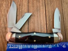 Queen Cutlery Rail Splitter #63 Buffalo Horn 