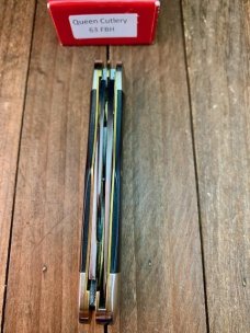 Queen Cutlery Rail Splitter #63 Buffalo Horn 