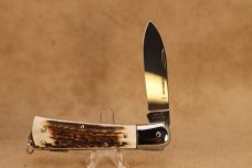 Mercury 9801DC Hunting Lockback Knife Stag