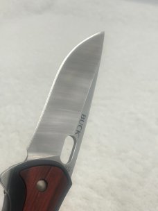 Buck 346 Vantage Avid Large Folding Everyday Carry Knife New In Box Made In USA Drop Point Blade 