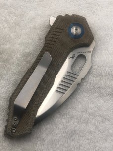 Kizer Cutlery Mini Paragon Liner Lock Knife New In Box Micarta Handles Factory Edge