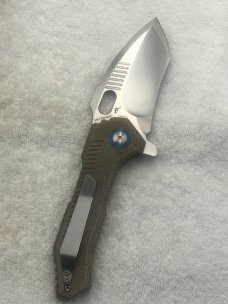 Kizer Cutlery Mini Paragon Liner Lock Knife New In Box Micarta Handles Factory Edge