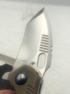 Kizer Cutlery Mini Paragon Liner Lock Knife New In Box Micarta Handles Factory Edge