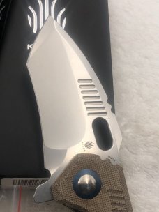 Kizer Cutlery Mini Paragon Liner Lock Knife New In Box Micarta Handles Factory Edge