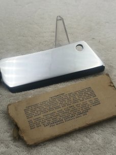 Vintage Cattaragus Small Meat / Cheese Cleaver Like New Condition
