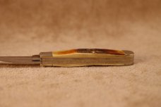 Case 6.5 Burnt Bone Stag Trapper 4" Closed (6.5254 SS) , Slipjoint (non-locking) 