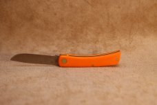 Case Smooth Orange Synthetic Sod Buster Jr. 3-5/8" Closed (4137 SS)