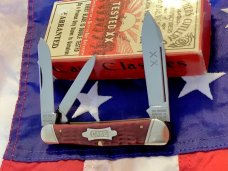 Case xx 1990 Whittler (MDL# 630109) w/ Red Bone Handles -NOS in M/NM Condition