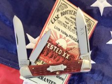 Case xx 1990 Whittler (MDL# 630109) w/ Red Bone Handles -NOS in M/NM Condition