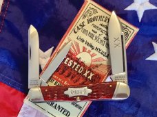 Case xx 1990 Whittler (MDL# 630109) w/ Red Bone Handles -NOS in M/NM Condition