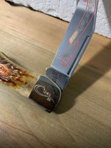 Case XX USA 6165 SS Jigged Bone “Collector Club” 5th Anniversary 1981-1986 Folding Hunter   