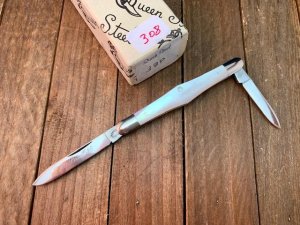 Queen Steel Tuxedo Pen 38 Pearl 