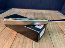 Queen Small Stockman #26 Dan Burke Collaboration Winterbottom Bone Stainless Blades 