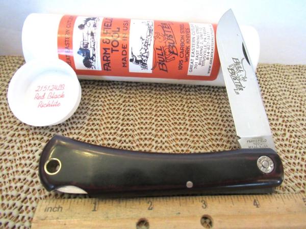 Great Eastern Farm & Field , Bull Buster Red Black RIchlite Pattern # 215124LB Great Eastern Farm & Field , Bull Buster Red Black RIchlite Pattern # 215124LB