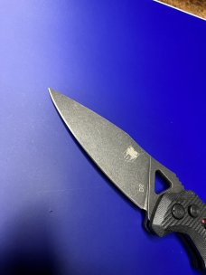 COBRATECH BLACK RYKER AUTOMATIC KNIFE