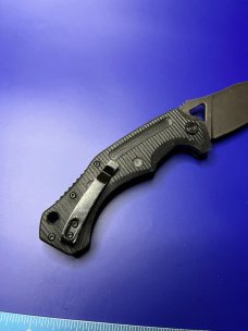 COBRATECH BLACK RYKER AUTOMATIC KNIFE