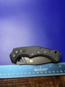 COBRATECH BLACK RYKER AUTOMATIC KNIFE