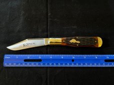 Great Eastern GEC TIDIOUTE Jigged Brazilian Cherry Beaver Tail 971119 Allegheny #19 