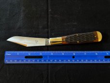 Great Eastern GEC TIDIOUTE Jigged Brazilian Cherry Beaver Tail 971119 Allegheny #19 