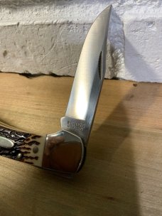 Western USA #542 Delrin Stag Handles  