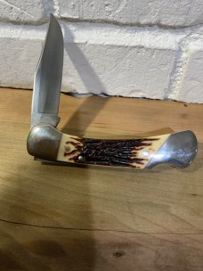 Western USA #542 Delrin Stag Handles  